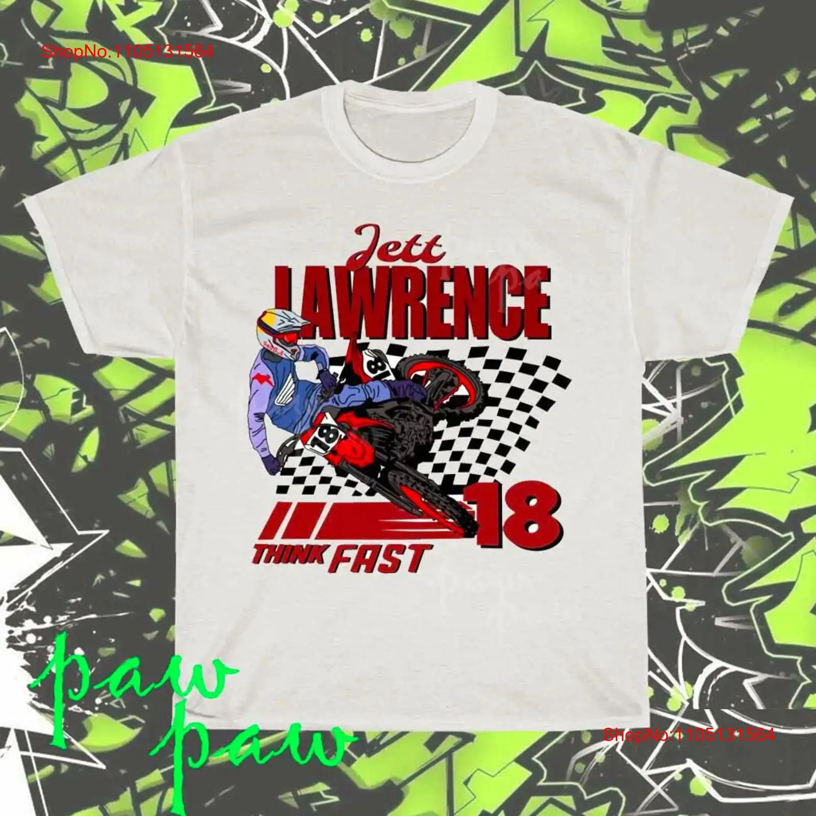 Streetwear Brands - Gloednieuw Jett Lawrence HD Logo Amerikaans