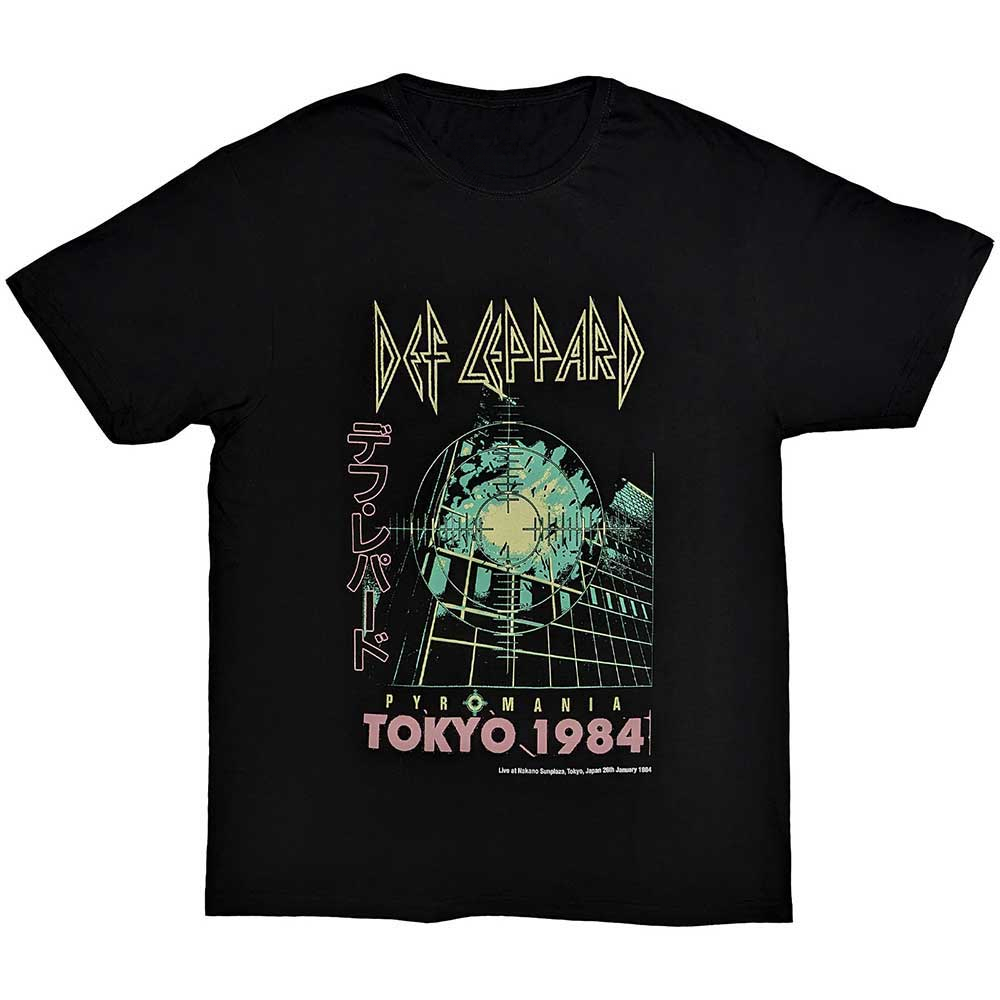 Brand Streetwear Tokyo - Def Leppard Tokyo merk T-shirt katoen