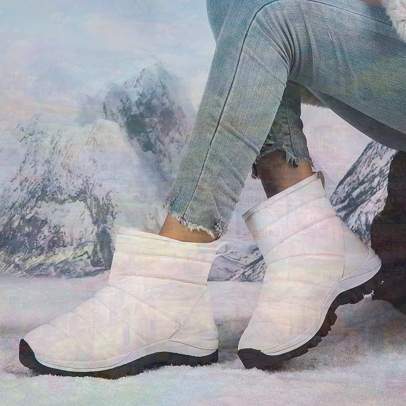 Streetwear Brand Best - Antislip Thermo Ouderen Tennis Vrouw Wandelschoenen