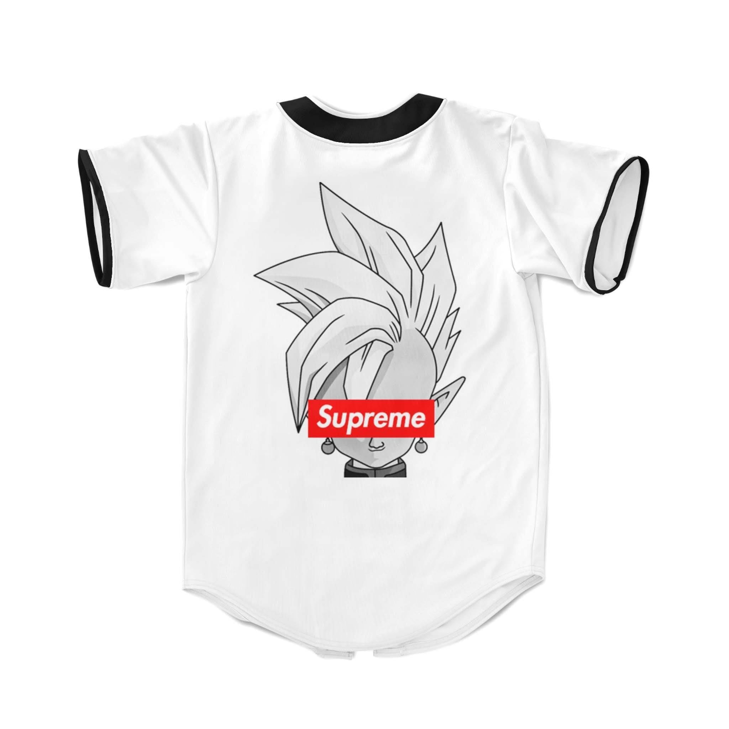 Witte honkbaltrui in Supreme-s - Supreme Brand Streetwear recensie en prijs