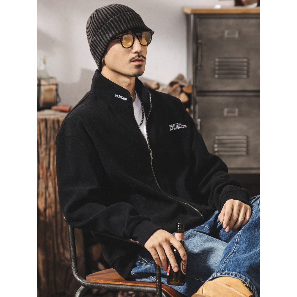 Het nieuwe losse gebreide jack - Streetwear Brand From China recensie en prijs