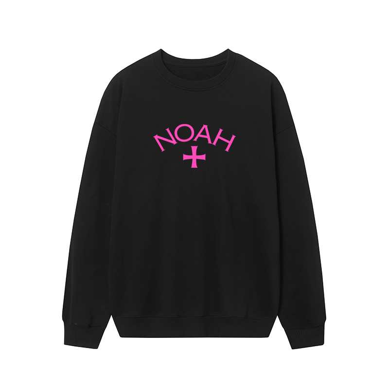 Noah Pink Cross Print Los casu - Streetwear Brand Noah recensie en prijs